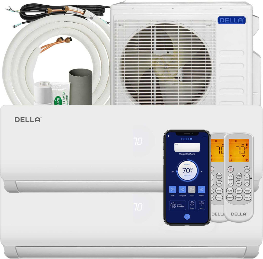#BTU_9K+12K Up to 950 Sq.Ft.
